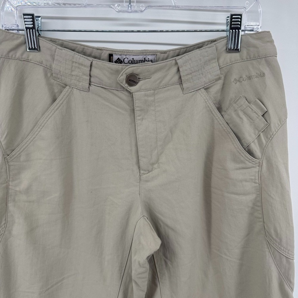 Columbia Titanium Convertible Pants Womens Sz 4 Short 32x29 100% Nylon Hiking - Picture 2 of 16